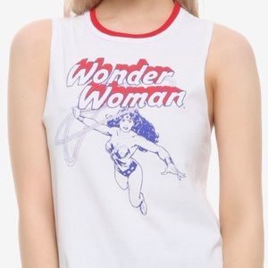DC Comics Wonder Woman Comic JRS LG Muscle Top